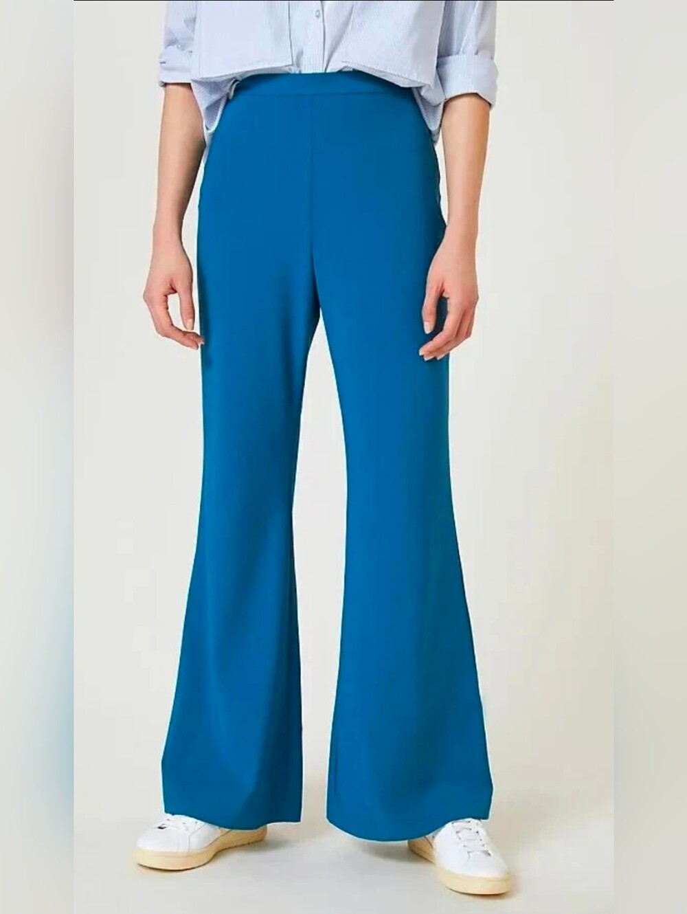 Anthropology Hutch Wide Leg Pants in Teal